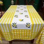 SURBHI SETIA Handloom Homes Cotton Canvas Table Runner for 8 Seater Dining Table, Perfect for Dining Table, Hand-Block Printed (8 Seater Size 15*108 Inches)|25