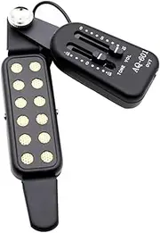 INOOMP Guitar Pickup Transducer Tone Volume Control No Modification Required for Acoustic Instruments for Musicians Seeking Versatile Sound