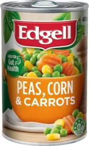 Edgell Peas, Corn and Carrots Food 420 G