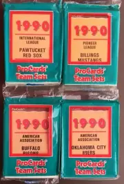 1990 ProCards BUFFALO Pirates Minor League Complete UNOPENED Team Set E5019726