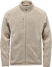 [Stormtech] Mens Avalante Pure Earth Full Zip Fleece Jacket (UK Size: L) (Oatmeal Heather)