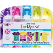 Ultimate 5-Color One Step Tie Dye Kit Tulip craft activity fabric tye die family