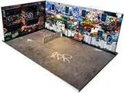 Oshhni 1/64 Parking Scene Display,Car Park Model,Mininatures Model,Building Props,Scenery for Model Cars,Display Case Layout Diorama