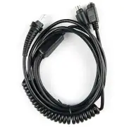 9FT 3M Coiled PS2 Keyboard Wedge Cable For Honeywell 1900G 1400G 1300G Scanner