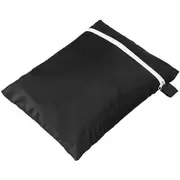 Egg Chair Cover with Zipper,Outdoor Garden Patio Hanging Chair Cover 230x200cm, Waterproof 210D Oxford Fabric Hanging Swing Seat Cover,Black