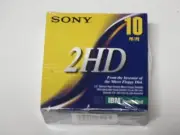 Genuine Sony 2HD Floppy Diskettes IBM Formatted 1.44 MB 3.5 Inch 10 Pack Sealed