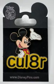 2008 DISNEY Pin Trading Starter Set See You Later Text Msg Series cul8r