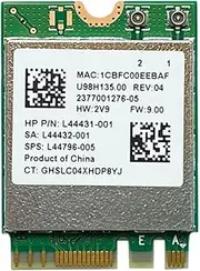 Mellisso RTL8822CE Wireless Network Card 2.4G/5G Dual-Band Gigabit WiFi Bluetooth 5.0 M.2 NGFF Interface WiFi Wireless Module