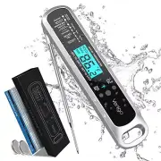 Digital Meat and Food Thermometer for Cooking and Grilling Waterproof Instant...