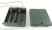 10x 4xAA 2A 6V Cell Battery Holder Box Case W/ On/Off Switch 6'' Lead Wire Black
