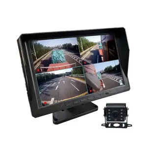 【路易視】DX5升級版 QX5 10吋 四鏡頭 全景監控 行車視野輔助系統 行車紀錄器、大貨車、大客車及各式車輛適用