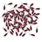 Pretty Realistic 100PCS Fake Roaches Fake Cockroaches Great Way to Play a Prank