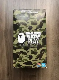 在飛比找Yahoo!奇摩拍賣優惠-全新未拆 Bape x Be@rbrick 200%  綠迷