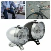 Classical Vintage Bicycle Bike 3 LED Light Headlight Front Retro Head Lamp US