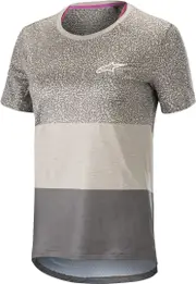 Alpinestars Stella Alps 8.0 SS Ladies Bicycle Jersey, grey, Size XL for Women