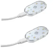 6LED Car Magnetic Attraction Light Touch Reading Lamp USB Charging Accessories (for: Audi)