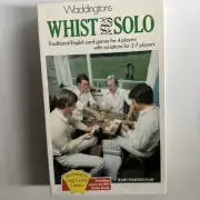 Vintage English Waddingtons 1980 "Whilst and Solo" Card Game - NIB Rare!