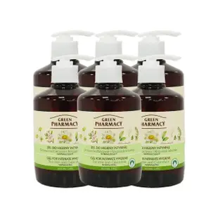 【GREEN PHARMACY】波蘭原裝草本私密水嫩潔膚露370ml*6瓶(金盞花茶樹)