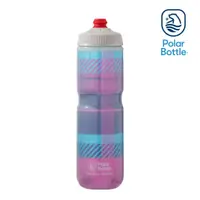在飛比找PChome24h購物優惠-Polar Bottle 24oz 方格紋雙層保冷噴射水壺 
