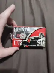 NOS Maxell Blank Audio Cassette Tape Sealed New Normal Bias UR 90 Minute