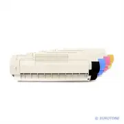4x Eco Toner for OKI C532DN C542DN 7K Black + 6K Cmy