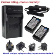 CGR-D120 Battery or Wall Charger for Panasonic CGR-D08 PV-GS14 PV-GS15 PV-DV910