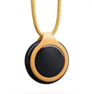 UPOSTURE Smart Necklace Posture TrainerReminder Confidence Builder Chrome Yellow