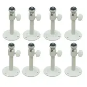 8 Adjustable Metal Wall Ceiling Tilt Mount 2-6 inch Security Camera Bracket wn8