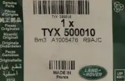 Land Rover O-Ring Part Number - TYX500010
