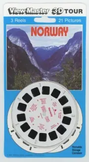 NORWAY View-Master 3-Reel Packet Sealed Mint New