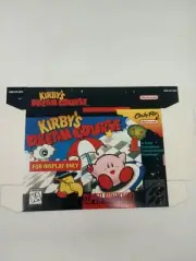 Kirby’s Dream Course "For Display Only" Box (Super Nintendo SNES, 1995) No Game