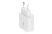 Belkin BOOST CHARGE USB-C PD 3.0 PPS Wall Charger 25W - White (WCA004auWH), Compact and Travel-Ready,A Smarter, Faster Charger