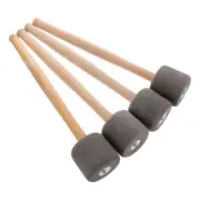 4pcs march drumsticks for bass drum Bass Mallet Marching Band Mallets Percussion
