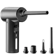 Wireless Air Duster 50000RPM Dust Blowing Gun USB Compressed Air Blower Cleaning