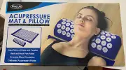 Fine Line Acupress Mat/Pillow New in Box Aids in Relaxation, Relieving Stress