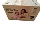 Crane Tower Air Purifier with 2 True HEPA Filters Germicidal Light White Breath