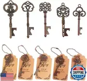 WODEGIFT 50pcs Skeleton Key Bottle Opener,Bridal Shower Party Favors,Souvenir