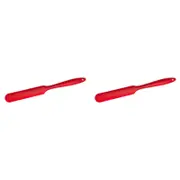 2PK Butterie Silicone Spatula Non-Stick 24.1x2.5cm - Red