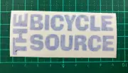 old school bmx decals stickers the bicycle source BLUE rub on