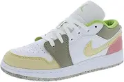 [Nike] Jordan 1 Low Grade School Vivid Green