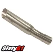 Voodoo Exhaust ZX10R 2016-2018 2019 2020 Shorty Polished Steel Kawasaki ZX 10R