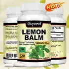 Lemon Balm Extract 1500mg - Anxiety Stress, Sleep Mood, Supports Calm and Relaxe