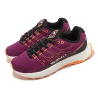 在飛比找PChome24h購物優惠-Merrell 野跑鞋 Moab Flight 女鞋 紫 輕