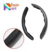 2x Carbon Fiber Steering Wheel Wrap Ferrule for 37-38cm Diameter Steering Wheel (for: Fiat)