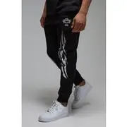 Mens Black Man Active Training Club Regular Fit Jogger