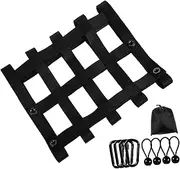 KOMBIUDA Cargo Net for Car Sturdy Trunk Netting for SUV Truck Bed Storage Easy Installation Cargo Securing Prevents Shifting Enhances Safety for Pickup Wagon Use