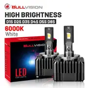 Bullvision HID Car Xenon light D1S D3S LED D2S Canbus 30000LM D4S D5S D8S CSP Chip D1R D2R D3R D4R Canbus No Error 35W HID Ballast bull vision 6000K