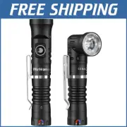 Rechargeable Right Angle Spotlight and Floodlight Flashlight - IP68 Waterproof