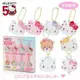 【震撼精品百貨】Hello Kitty 凱蒂貓日本三麗鷗sanrio KITTY壓克力頭形吊飾8入組 (50週年)*56466