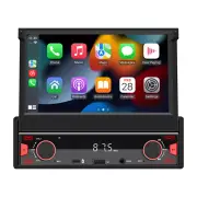 Single 1Din Car Radio For Carplay 7in Stereo Multimedia Player FM Mirror Link (for: Porsche)